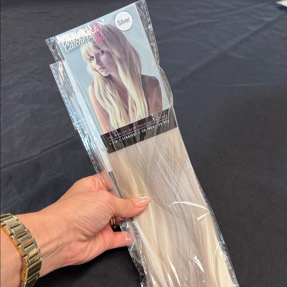 Silver Hair Extensions by
